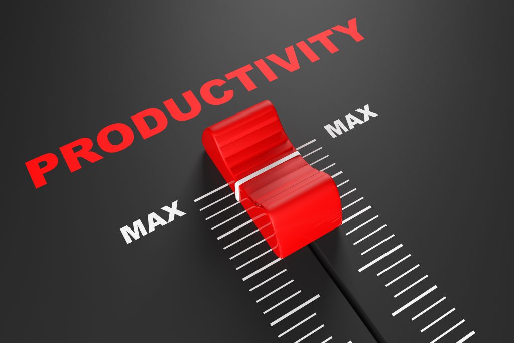 Increase workplace productivity | TemPositions | Max Workplace Productivity Value Mixer Slider extreme closeup