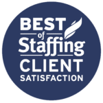 Clearly Rated Award | Best of Staffing Client Satisfaction