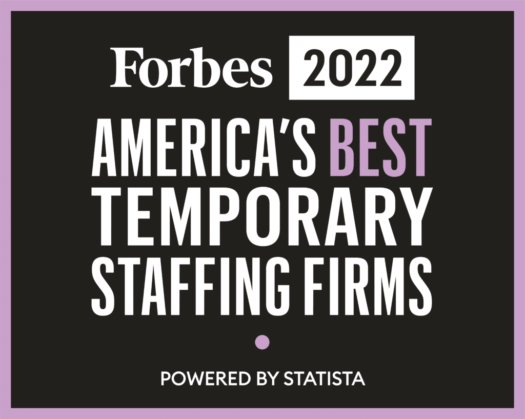 Forbes America's Best Temporary Staffing Firms | Staffing Agency Award | Temp Agency Award