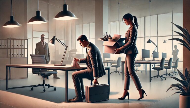 Image representing a wrongful termination lawsuit.