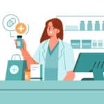 Pharmacist celebrating National Pharmacist Day.